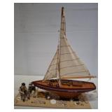 Wooden Sailboat Mystic 2004