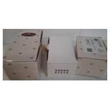 Three Boxed Porcelain Dolls in Outfits