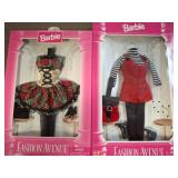 Barbie Fashion Avenue Outfits in Original Boxes