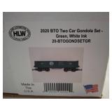Hartland 2020 Green Gondola Car Set