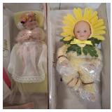 Ashton-Drake Porcelain Dolls: May Flowers & June B