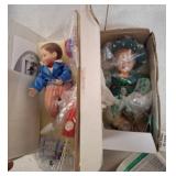 Ashton-Drake Porcelain Dolls: Lucky & July