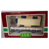 LGB 4037CL-05 Cage Wagon on Low Gondola