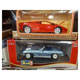 1:24 Scale Lamborghini Diablo and Corvette Models