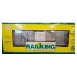 MTH RailKing New York Yankees Boxcar Train