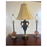 Three Decorative Table Lamps