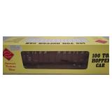 100 Ton Hopper Car Model by Atlas Trainman