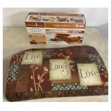 Copper Chef Loaf Pan and Decorative Tray Set