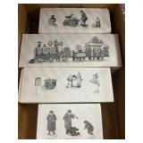 Dept 56 Heritage Village Collection Figurine Boxes