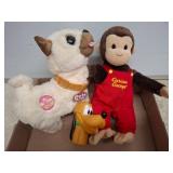Plush Toys Featuring Pets Alive, Curious George