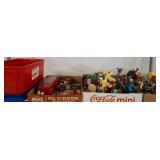 Toys and Figures on Shelving