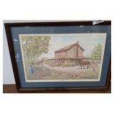 Framed Print 'Puttin' In by Donna