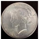 1923 Peace Silver Dollar Coin