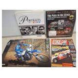 Motorsports Signed Poster and Racing Books