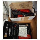 Corded Grinder and Drill Bit Set