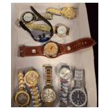 Wristwatches with Mixed Band Styles