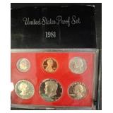 1981 United States Proof Coin Set