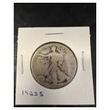 1923-S US Walking Liberty Half Dollar Coin