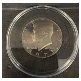 1973-s ï¿½Kennedy Proff Half Dollar in  Case