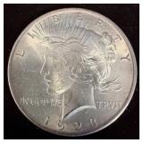 1923 Peace Silver Dollar Coin