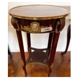 Marquetry Side Table With Gilt-Metal Mounts