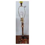 Table Lamp with Golf-Themed Base, 33in Tall