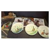 Decorative Plates, Duck Decoy, Prints, and Accesso