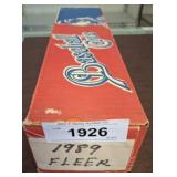 1989 Fleer Baseball Trading Cards in Box
