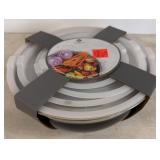 Gourmet Kitchen 4-Piece Stainless Bowl Set