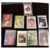 Trading Cards Featuring Notable Athletes