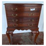 Mahogany Four-Drawer Chest on Cabriole Legs