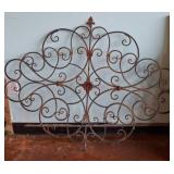 Wrought Iron Decorative Panel in Scroll Design