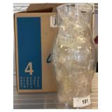 Four Vitro Casa Glass Hurricane Shades