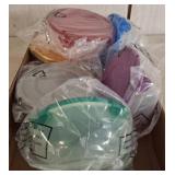 Plastic Lidded Containers