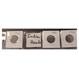 Indian Head Cents, 1902, 1903, 1904