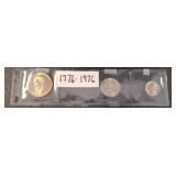 Bicentennial.ï¿½ U.S. Coins in Protective Holder