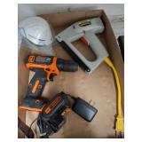 Cordless Drill and Electric Stapler Lot