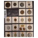 World Coins in Sleeved Holders