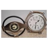 Two Nautical-Themed Table and Wall Clocks