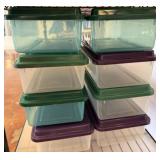 Stackable Plastic Storage Containers