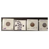 Indian Head Cents, Late 1800s-1900s