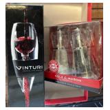 Vinturi Wine Aerator and Cole & Mason Grinder Set