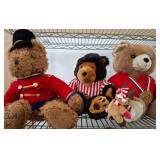 Belk Teddy Bears with Costumes