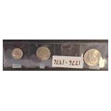 Bicentennial U.S. Coins in Protective Sleeves