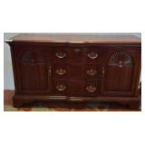 Bassett Wooden server with Storage Features