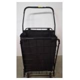 Metal Utility Cart With Fabric Liner