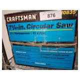 Craftsman 7 1/4-Inch Circular Saw, 2.5 HP 13 Amps