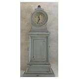 Wooden Clock-Style Display Cabinet