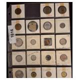 World Coins in Cardboard Holders