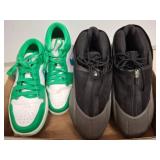 Two Pairs of Athletic Shoes, Jordan & Adidas